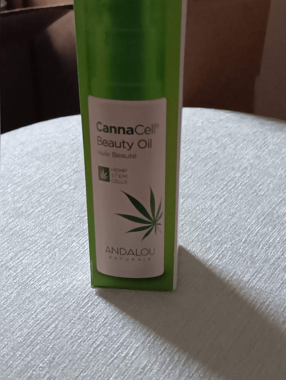 Andalou Naturals CannaCell Beauty Oil Moisturizer - Green
